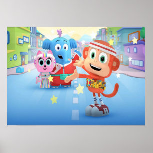 Poster Chico friends bon bon