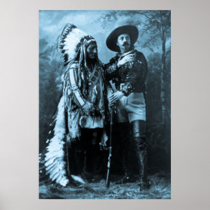 Poster Chief Sitting Bull et Buffalo Bill
