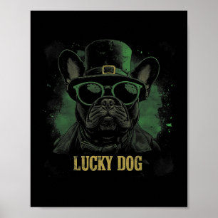 Poster Chien à Chien à Chien - Saint Patrick's Day Saint