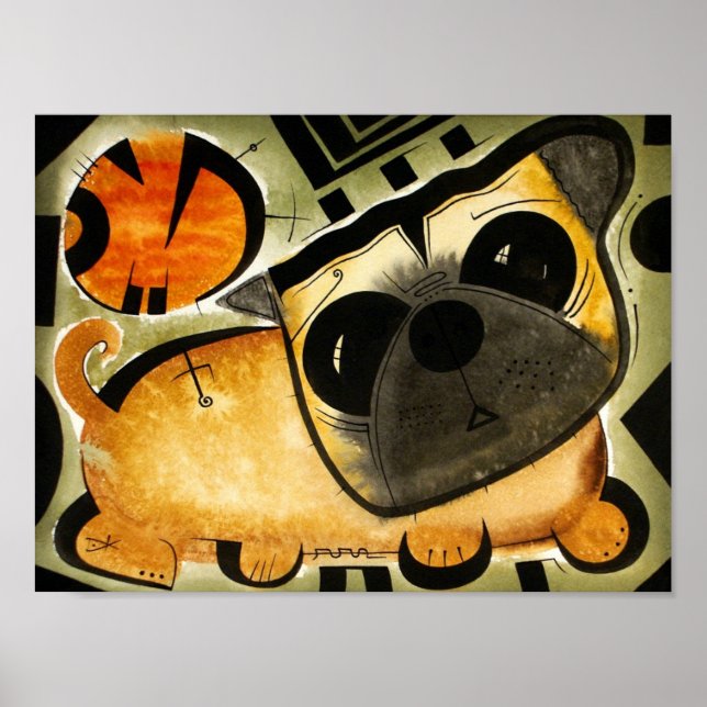 Poster Chien carlin dk_2005aug8o (Devant)