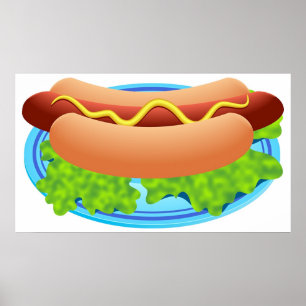Poster Chien chaud