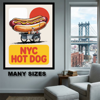 Poster Chien chaud de New York