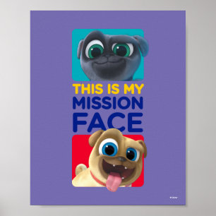 Poster Chien Chien Pal   C'est mon visage de mission