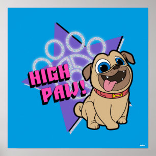Poster Chien Chien Pal   Rolly - Paw haute
