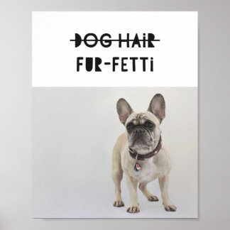 Poster Chien Coiffure Fourrure-Fetti Photo personnalisée 