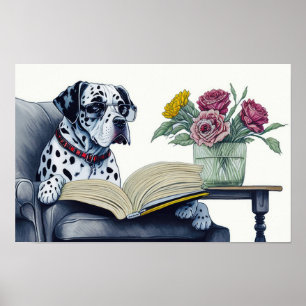 Poster Chien dalmate