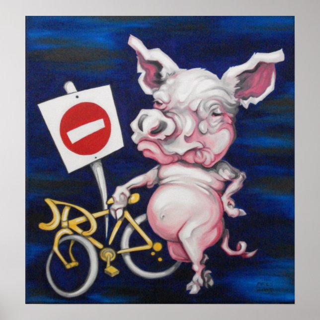 Poster Chien de route (Devant)