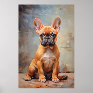 Poster Chien de taureau français