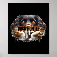 Chien Espagnol Boykin Avec Canards Majards Chasse