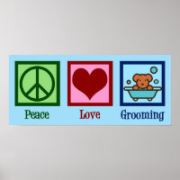 Chien Groomer Paix Amour Animal de compagnie Groom