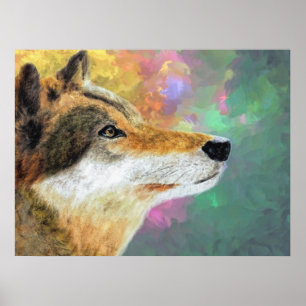 Poster Chien Husky Lou Lou