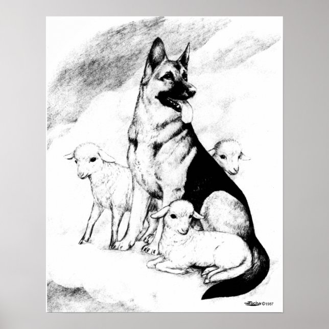 Poster Chien paradis (Devant)