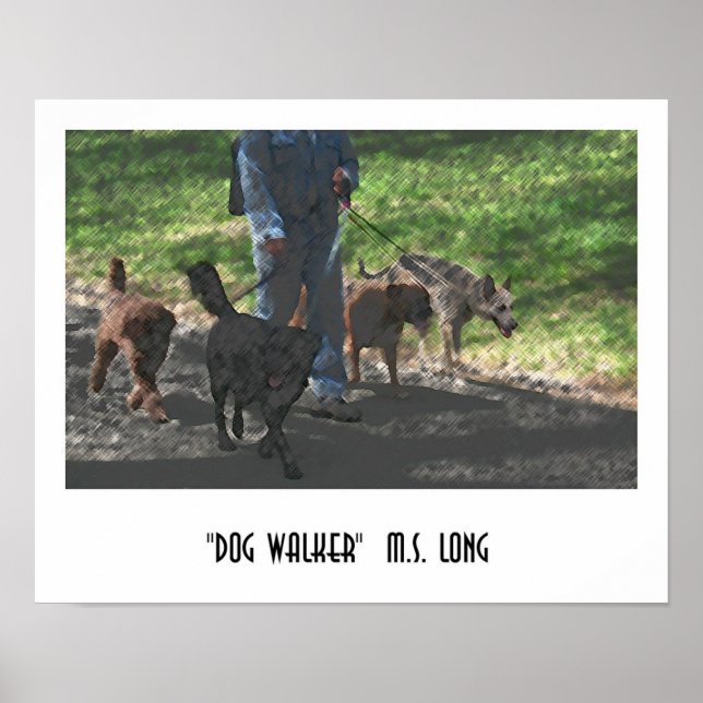 Poster Chien Walker (Devant)
