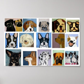 Poster chiens par eric ginsburg