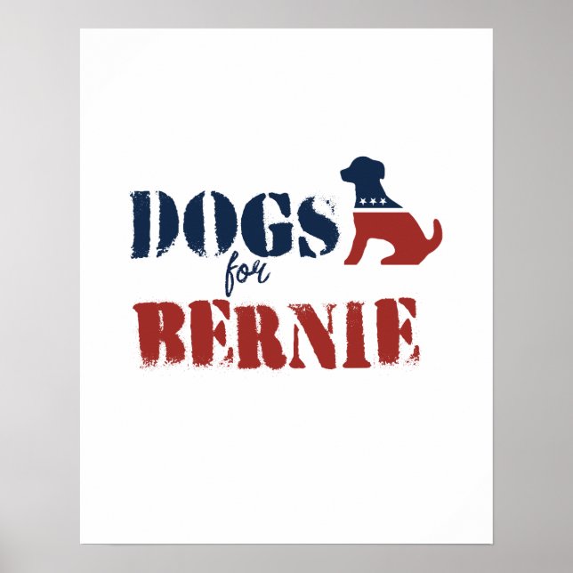 Poster Chiens pour Bernie (Devant)