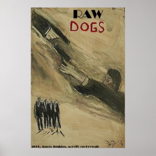 POSTER CHIENS RAW