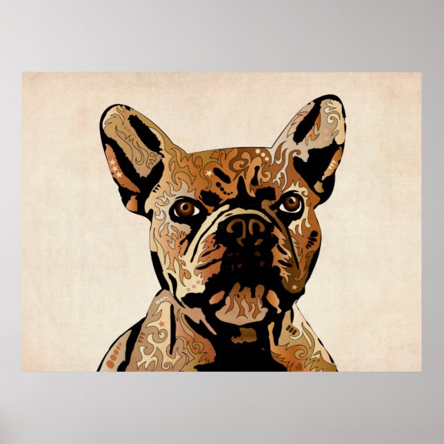 Poster Chiffre de taureau français (Devant)