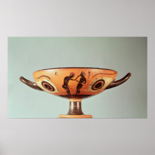Poster Chiffre noir kylix, c.580-525 av.