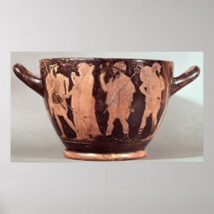 Poster Chiffre rouge grenier