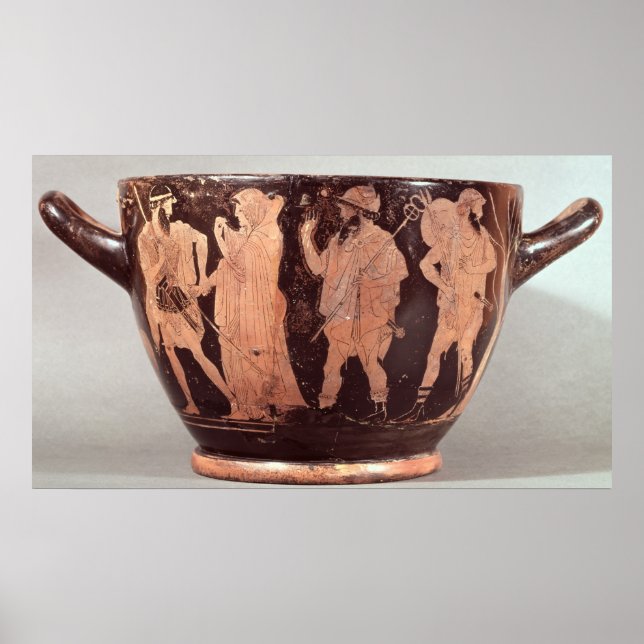 Poster Chiffre rouge grenier (Devant)