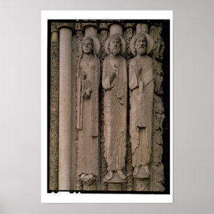 Poster Chiffres de vieux testament, des embrasures du