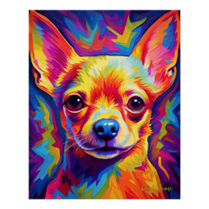 Poster Chihuahua Dog 005 - Zetton Ziana