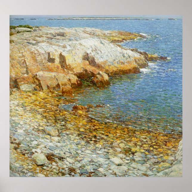 Poster Childe Hassam - 'Isles of Shoals, Broad Cove (Devant)