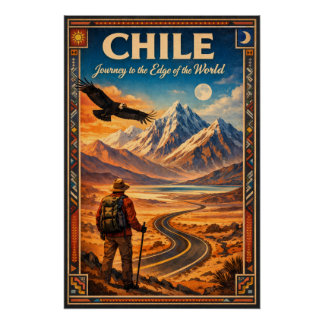 Poster CHILE – Journey to the Edge of the World