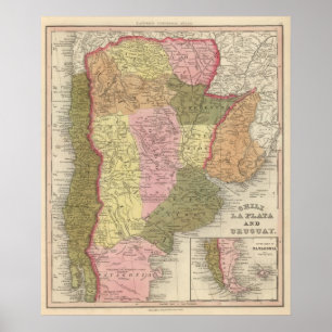 Poster Chili et Argentine