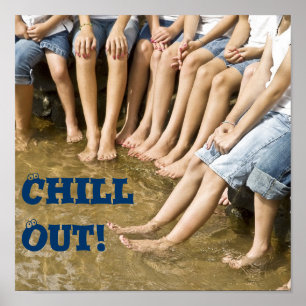 Poster Chill Out for Heaven's Sake!