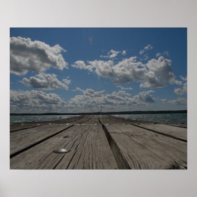 Poster Chillin' Sur Le Dock (Devant)