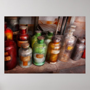 Poster Chimie - arc-en-ciel de chimistes