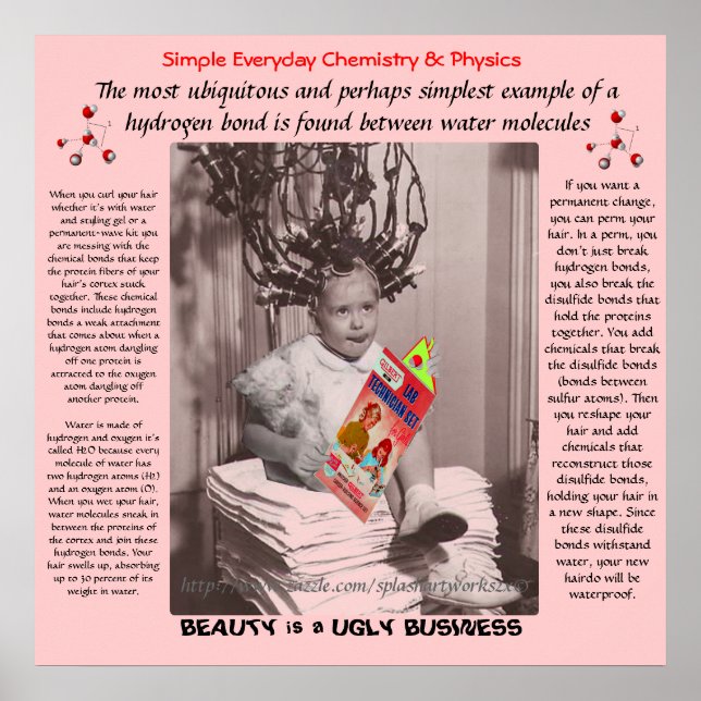 Poster "Chimie et boucles" (Devant)