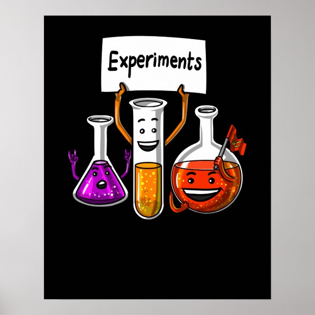 Poster Chimie Science Expériences amusantes École Plaisan (Devant)