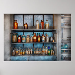 Poster Chimiste - Mon premier coffret de chimie
