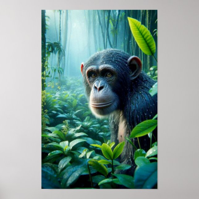 POSTER CHIMPANZEE 2 (Devant)