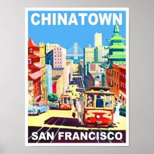Poster Chinatown San Francisco