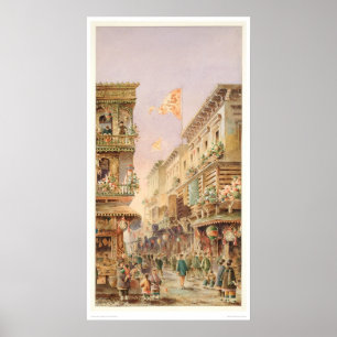 Poster Chinatown San Francisco (0108A)