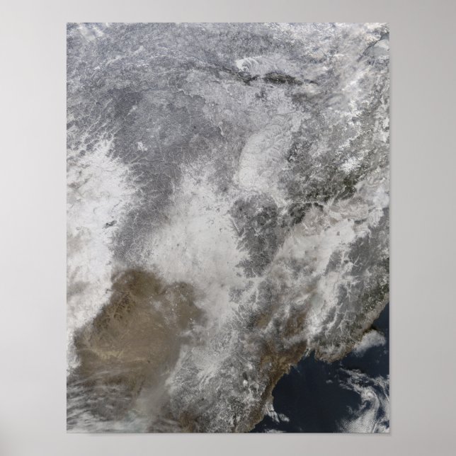 Poster Chine du nord-est (Devant)