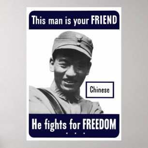 Poster Chinois — Cet Homme Est Votre Ami