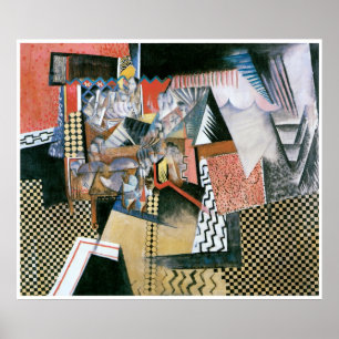 Poster Chinois Restraurant, Max Weber