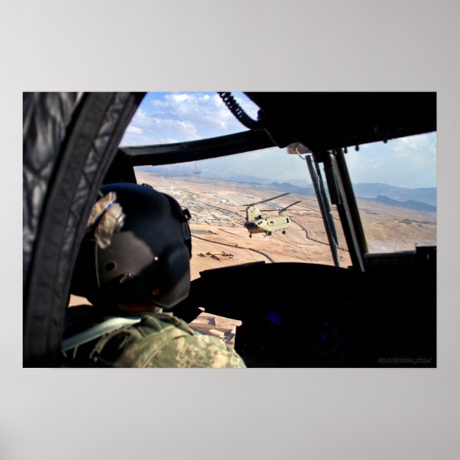 Poster Chinook (Devant)