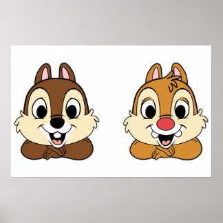Poster Chip et Dale