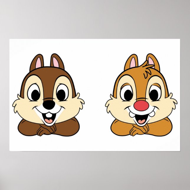 Poster Chip et Dale (Devant)