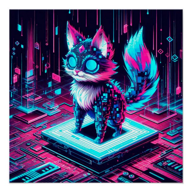 Poster Chip fox (Devant)