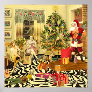 Poster Chippendale Noël