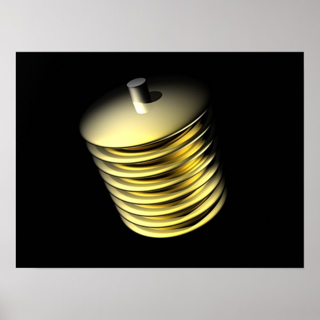 Poster Chipstack de mémoire haute densité (Devant)