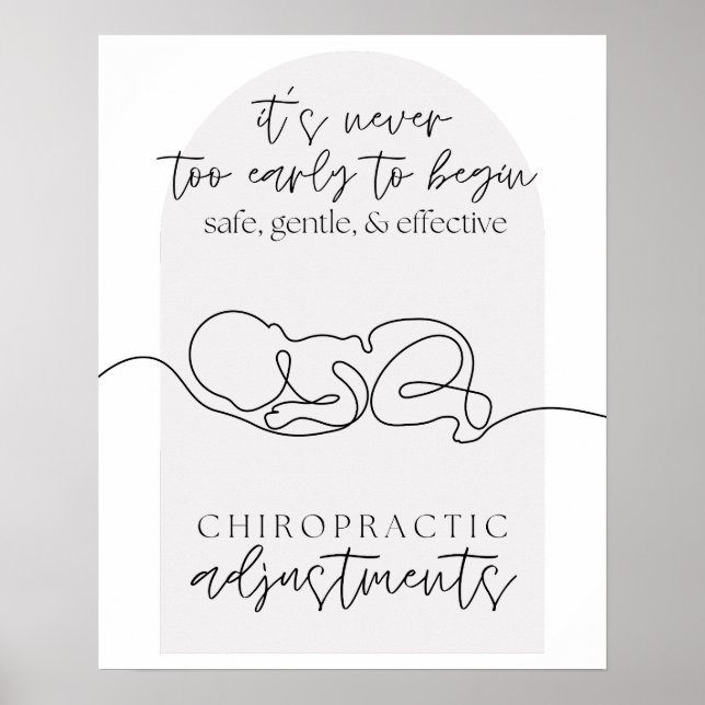 Poster Chiropractic Care, Chiropractic Art, Chiropractic  (Devant)