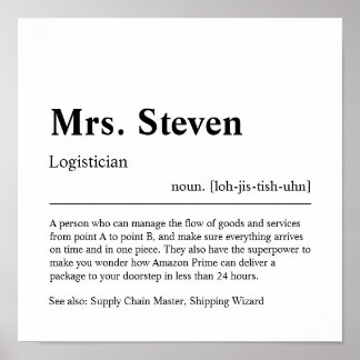 Poster Chiropractor cadeau personnalisé