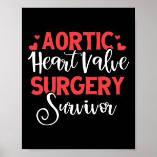 Poster Chirurgie cardiaque Survivant Maladie cardiaque